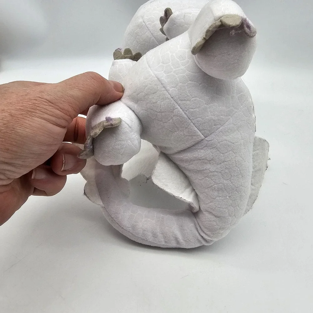 Squeeze‎ Growl Lightfury Dragon Plush Stuffed Animal Dreamworks Talking WORKS